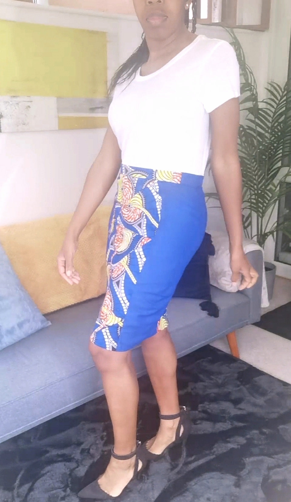 Ankara pencil skirt and top best sale